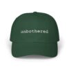 'Unbothered' Unisex Embroidered Baseball Cap