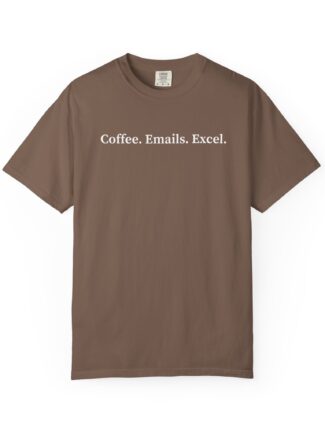 Coffee.Email.Excel T-Shirt
