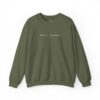 "Be Bold....Not Italic" Unisex Sweatshirt