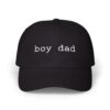 'Boy Dad' Embroidered Baseball Cap